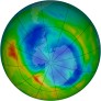 Antarctic Ozone 2012-08-24